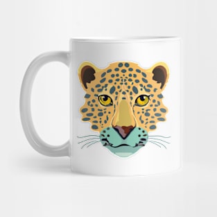 Leopard face Mug